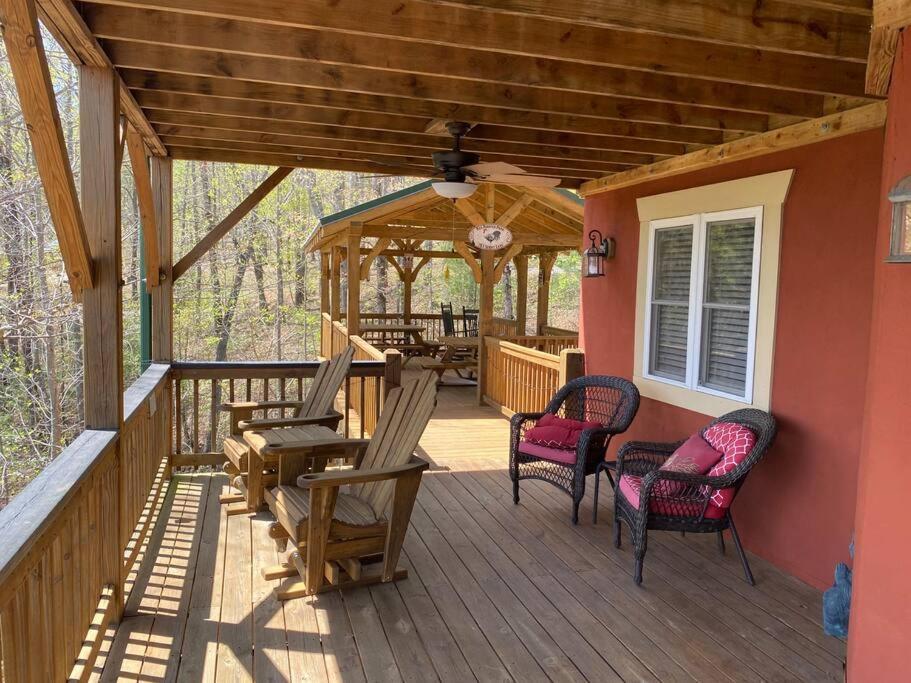 Red Rooster Family Cabin W/Hot Tub+Fire Pit+View Franklin Exterior foto