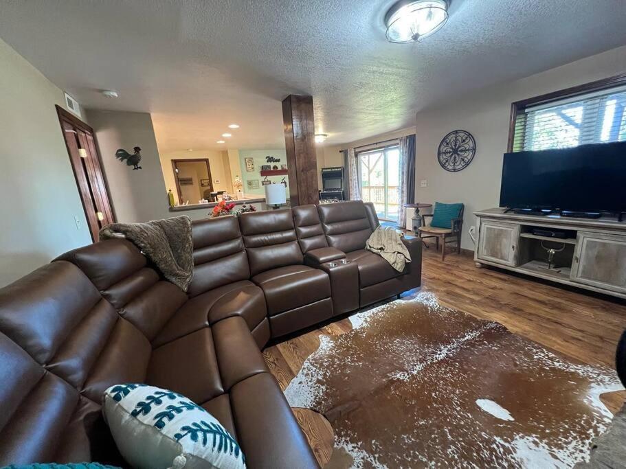 Red Rooster Family Cabin W/Hot Tub+Fire Pit+View Franklin Exterior foto